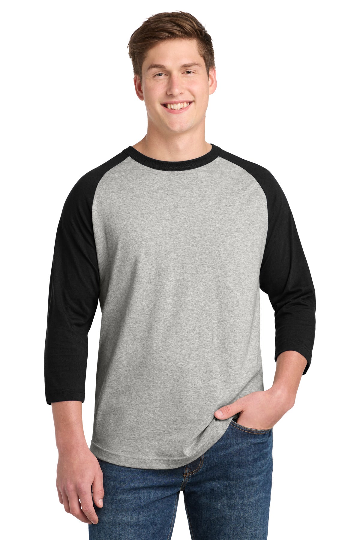 Heather Grey/ Black