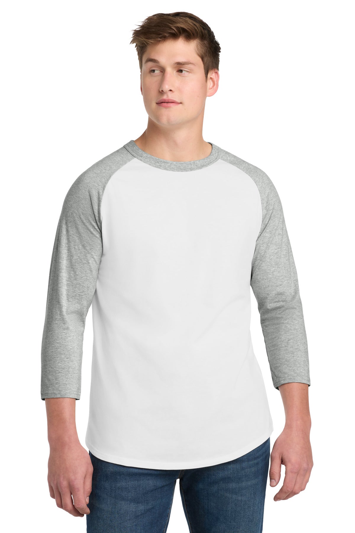 White/ Heather Grey
