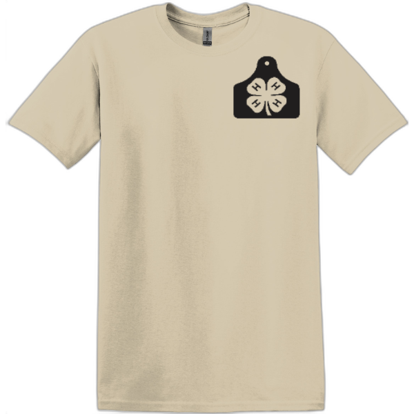 COUNTRY CLOVERS 4 H T SHIRT   Gildan Softstyle
