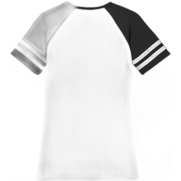 GRINDERS District ® WOMENS V-Neck Tee. DM476