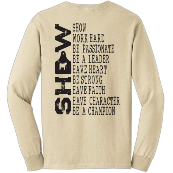 COUNTRY CLOVERS 4 HGildan® - Ultra Cotton® 100% US Cotton Long Sleeve T-Shirt.  G2400